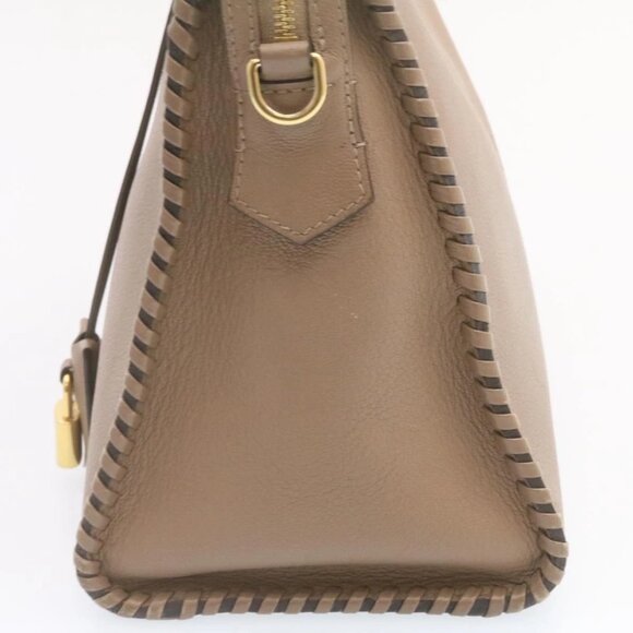 LOUIS VUITTON Very Zip Tote Hand Bag Leather Snake Skin N94301 LV Auth 24504A - Picture 6 of 16